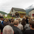 Many attended the event in Gratangsbotn (Photo: Terje Bendiksby / Scanpix)